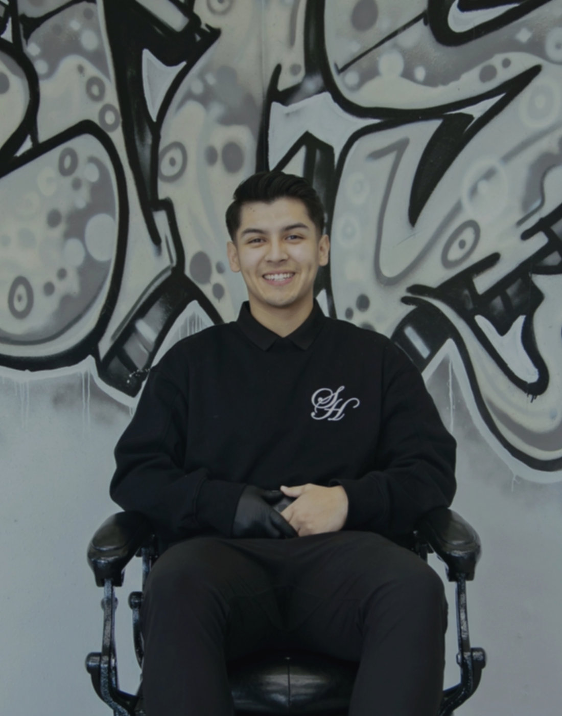The founder in the chair