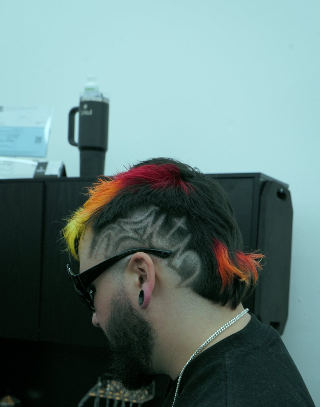 Finished colour and hair design work